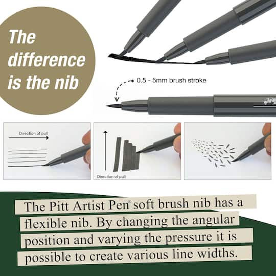Toezicht houden Permanent Martin Luther King Junior Faber-Castell® PITT® Artist Pen Soft Brush Set, 8 Piece | Michaels